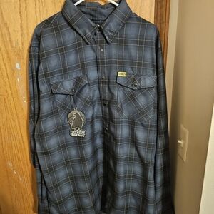 Dixxon "Raven" flannel shirt. Size XXL (2XL)
